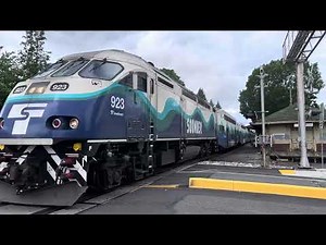 (Southbound) Sounder 1507 passes through the Old Kent Station