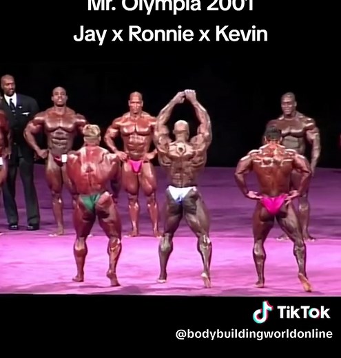 Mr. Olympia 2001 - Jay Cutler vs Ronnie Coleman x Kevin Levrone