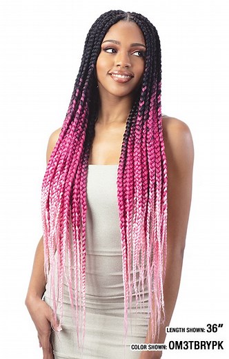 3X FORMATION NATURAL TOUCH BRAID 30" — MODELMODEL