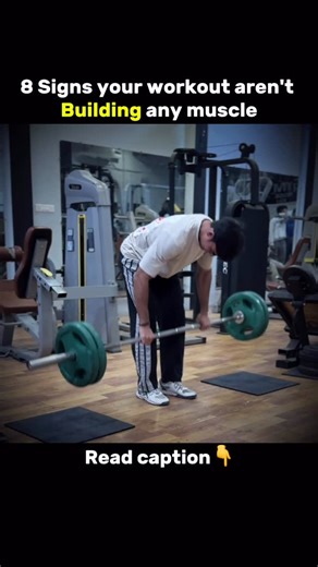 Rohit Kumar | Fitness coach🔱 on Instagram: "8️⃣ Signs Your Workout ISN’T Building Muscle 💪🚫 Agar REAL muscle growth chahiye 📩 Follow + Comment “MUSCLE” Main tujhe proper guide send karunga 💯 1️⃣ No Pump = No Progress 😐 Workout ke baad muscles tight / full feel hi nahi hoti? 👉 Intensity, focus ya nutrition weak hai. 2️⃣ Recovering TOO Fast 😴 Set khtm → turant fresh feel? 👉 Matlab set easy tha. Muscle ko thakna chahiye!! 3️⃣ Strength Increase Nahi Ho Rahi 📉 Same weight… same reps… week a