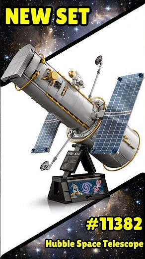 NEW LEGO SET | Hubble Space Telescope 11382 | #lego #hubbletelescope #new #news
