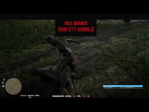 RedM Skinning Animals - RicX Scripts - RDR2 Red Dead Redemption Script