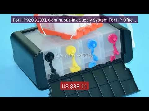For HP920 920XL Continuous Ink Supply System For HP Officejet Pro 6... — Top Rated 2026 | Buy Now!
