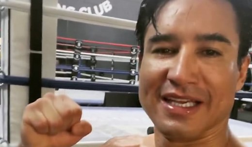 Mario Lopez Shows Off His Fit Physique Going Shirtless at Boxing Gym on His 48th Birthday