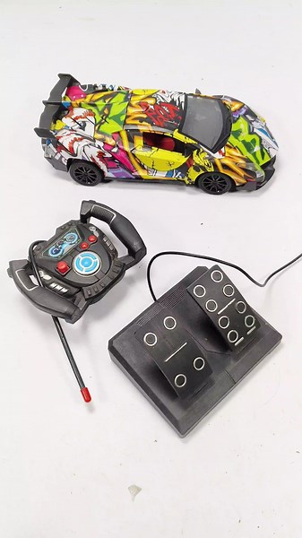 Remote control car with DC motor / Unboxing RC car / Remote wali car / Remote car / DC motor car