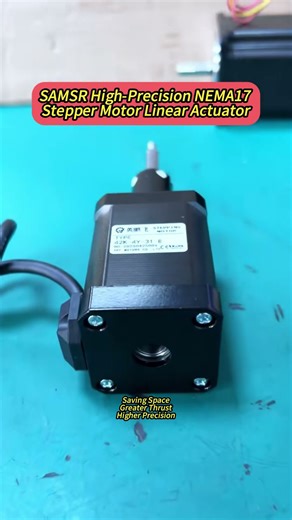 SAMSR High-Precision NEMA17 Stepper Motor Linear Actuator #stepper_motor #automobile #cncmill #motor