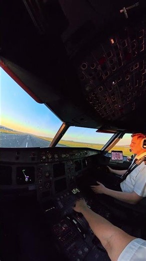 Inside the A320 cockpit during takeoff #A320 #aviation #pilot