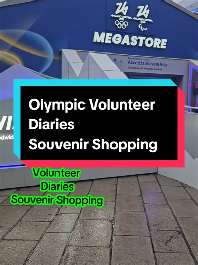 Souvenir Shopping at the Winter Olympics 2026