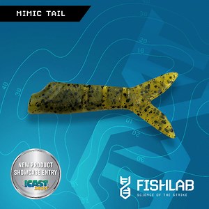 The 2.5” Mimic Tail offers a remarkable addition to any angler’s arsenal, enhancing the effectiveness of skirted lures such as spinnerbaits, swim jigs, and bladed jigs. It adds a new level of realism and attracts gamefish with lifelike movements and enticing swim actions. One of the standout features of the Mimic Tail allows for fishing below a trailer hook without impeding the hook swing. This ensures that anglers can seamlessly incorporate the Mimic Tail into their setups without sacrificing h