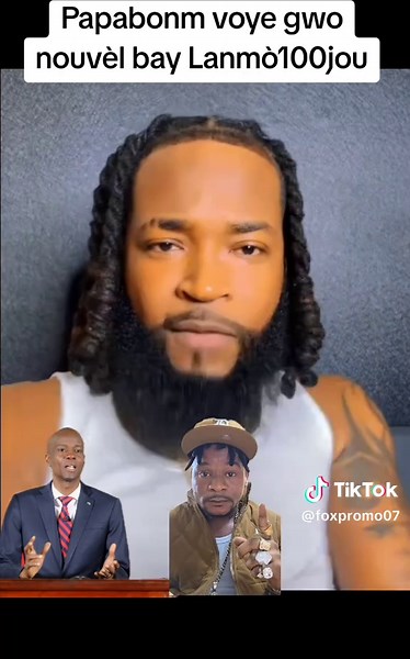 Papabonm voye gwo nouvèl bay Lanmò100jou#papabonmshow #papabonm #lanmo100jou #haiti #haitiantiktok