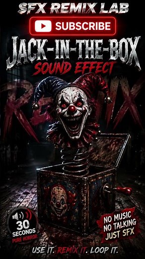 Jack-in-the-Box Sound Effect | Horror SFX