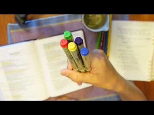 My Color-Coded Bible Study Method