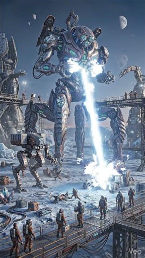 ☣️Destroyer Robot03 #mechanic #cyberpunk #ScienceFiction #Alien #starship #space #robot #destroyer