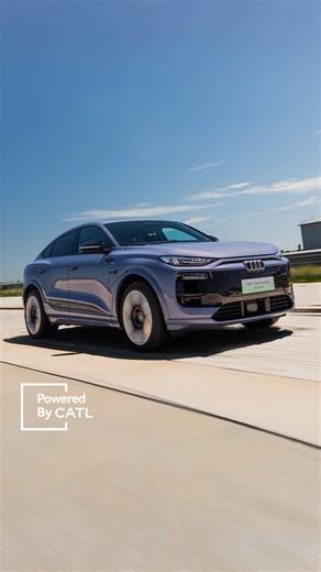 From energy to eternity. The Audi FAW Q6L e-tron, powered by CATL battery. Engineered for longer range, faster charging, and lightweight design. #PoweredbyCATL #CATL #audi #EV #electricvehicles #FutureDriven | CATL