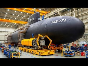 Inside the Submarine Factory: Building the $4 Billion Virginia-Class Hunter (Full Process)