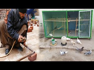Making the pigeon cage I Pigeon house designs I Moveable pigeon loft