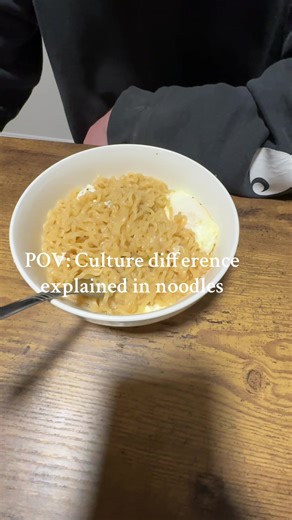 Same kitchen, different cultures 😂🍜 #interracialcouple #asiantok #coupletok #ramen #spicyramen