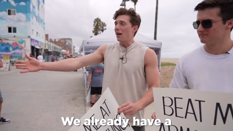 Beat My Grandma at Arm Wrestling, Win $500!