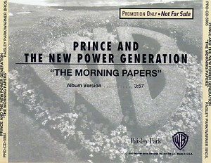 Prince And The New Power Generation - The Morning Papers