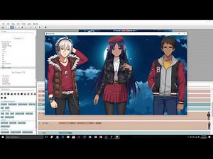 Visual Novel Maker Tutorial - Basic Character Selection Screen - Episode 19
