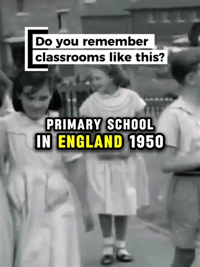 1950s Primary School Classrooms in England