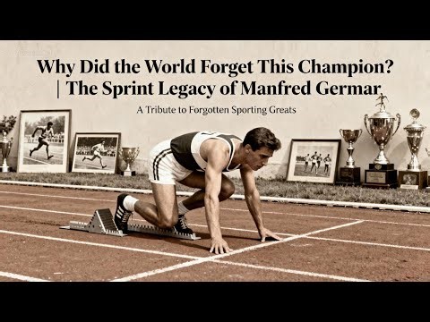 Why Did the World Forget This Champion? | The Sprint Legacy of Manfred Germar
