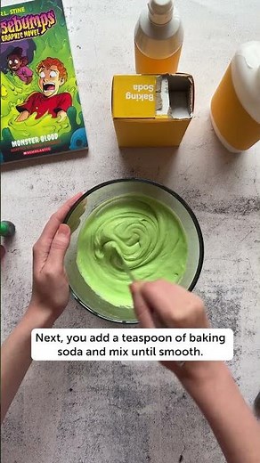 Slime is the perfect companion to Goosebumps Graphic Novel: Monster Blood, adapted by Maddi Gonzalez