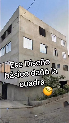 La casa tiene un diseño muy básico y debería colocarle acabados para que sea más bonita #diseño #construccion #casa #decoracion | Don CASAS vives