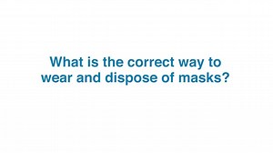 If you are not sick, or not caring for someone who is sick, you do not need to wear a medical mask. If you do use a mask, it’s important to wear and discard it correctly. Otherwise, instead of protecting you, the mask can become a source of infection, because of the germs that may stay on it. Watch this short video to learn how to wear and dispose of masks correctly. For more information on when and how to use masks: https://bit.ly/2Spt1Gv | World Health Organization Western Pacific Region