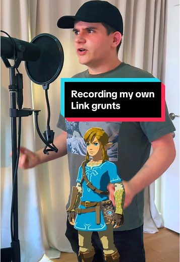 Recording Link Grunts for My New Track