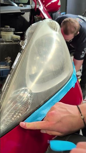Saved €150! Headlight polishing in under 5 min ⏱️