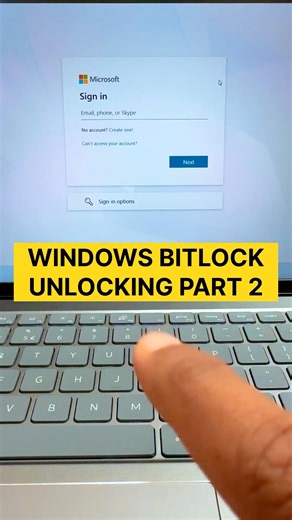 How to Unlock windows 11 bitlocker! | Part-2 #windows11 #bitlocker #shorts