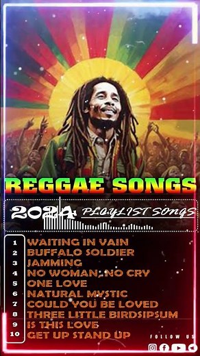 Bob Marley - Greatest Hits Reggae Songs 2024
