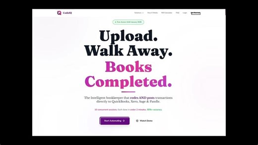 CodeIQ - The Intelligent Automated Bookkeeper | Jack Whitehead AATQB | 13 comments