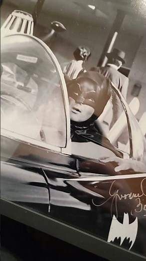 1966 Signed and Certified by Beckett - "Yvonne Craig (BATGIRL)" hanging out with Batman and Robin.