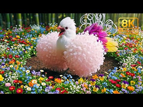 🕊️ Top 50 Beautiful, Strange & Rare Birds | Nature 4K ASMR