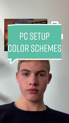 What is your favorite PC setup color scheme? #gamingsetup #pc #techtok #trending
