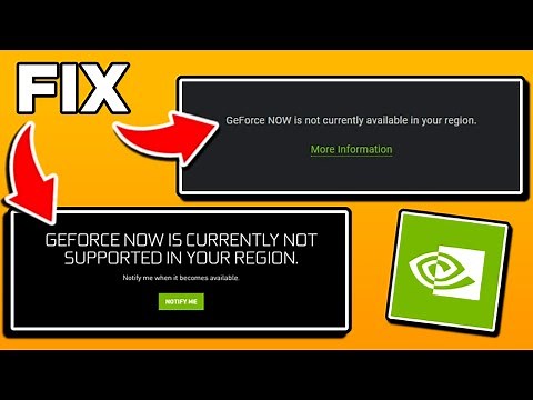 *NEW* How to FIX GeForce NOW is Not Currently Available In Your Region (2023)