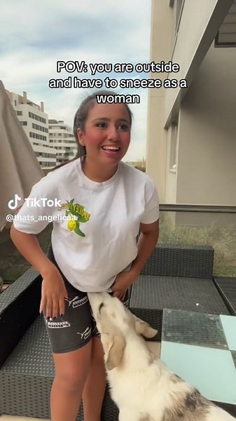 a normal reflex as a woman 🤧 | Sneeze