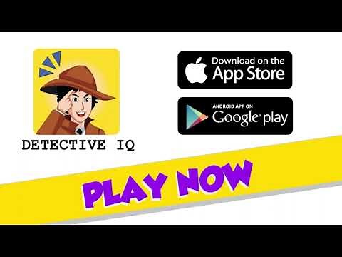 Detective IQ: Brain Test - Download Now | Brain Game | IQ Game