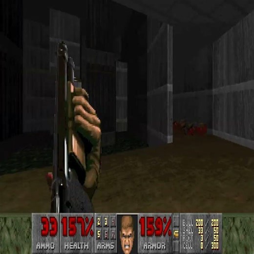 Knee-Deep in the Dead! 💀 DOOM Episode 1 HD Gameplay #shortsgaming #gamingshorts