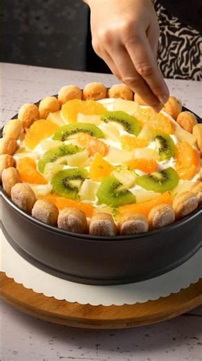 TORT Exotic cu Pișcoturi FĂRĂ Coacere Simplu și Rapid