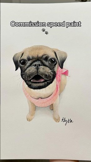 Painting a pug!!🤎