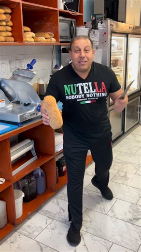 Giovanni Paolo Difuccia on Instagram: "Time to make a Sangwheech 🔥 it’s not on the menu I just made it up was in the mood for something different and it worked. Was delicious 😍🍷🇮🇹💙👌🏻 @giovannis.italian.deli"