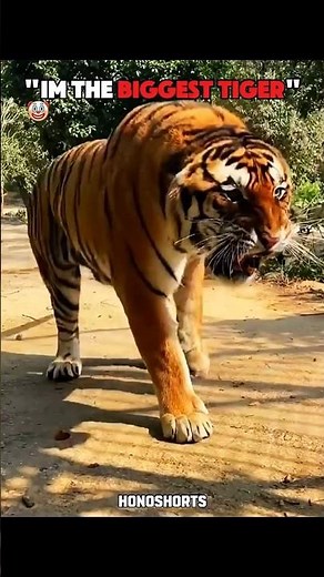 BIGGEST TIGERS EVER RECORDED 🐅 (Wait for the Last One!) #tiger #shorts