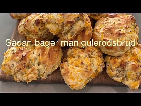 Hvordan bager man boller | Gulerodsboller | Gulerodsbrud