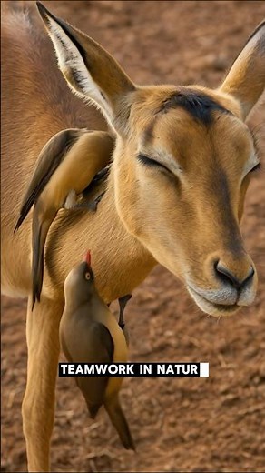 This Bird Eats Ticks Off Antelopes 🐦🦌