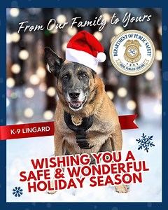 1.8K views · 17 reactions | The SC Department of Public Safety wishes you and your family a safe and happy holiday! | South Carolina Department of Public Safety | Facebook
