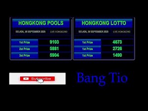 LIVE DRAW HK POOLS HARI INI | LIVE HONGKONG POOLS | 29 SEPTEMBER 2025 | LIVE HK