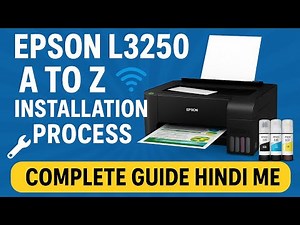 Complete Installation Guide for Epson L3250 Printer | Beginners Friendly #getfix #printer #epson